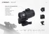 მონოკულარი კოლიმატორული სამიზნისთვის  REDWIN Hellcat 3x Magnifier